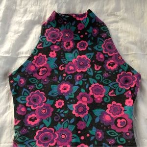 Contempo Casuals floral 90’s bodycon dress size XS